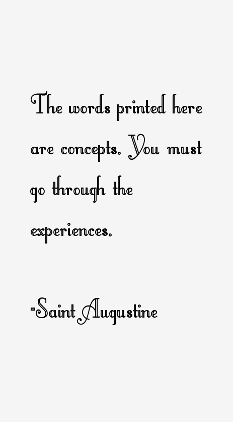 Saint Augustine Quotes