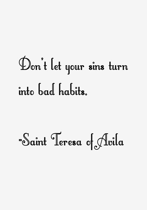 Saint Teresa of Avila Quotes