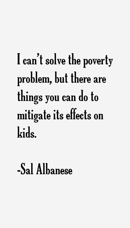 Sal Albanese Quotes