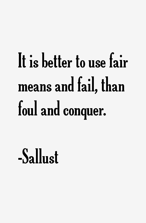 Sallust Quotes