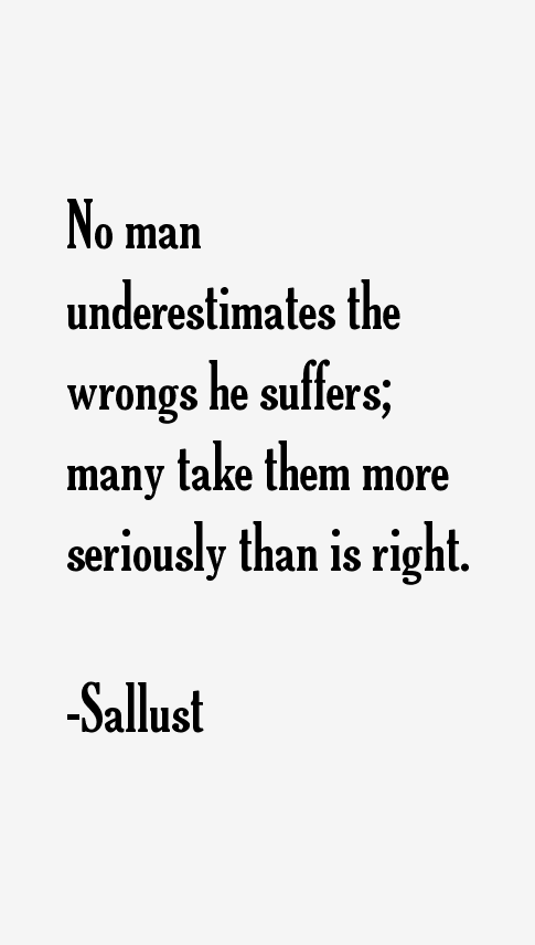 Sallust Quotes