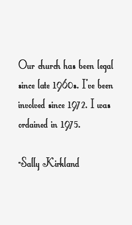 Sally Kirkland Quotes