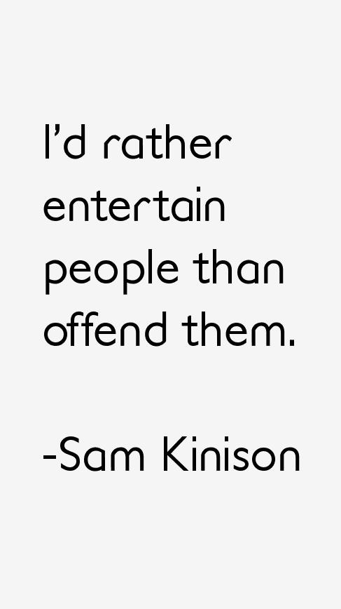 Sam Kinison Quotes