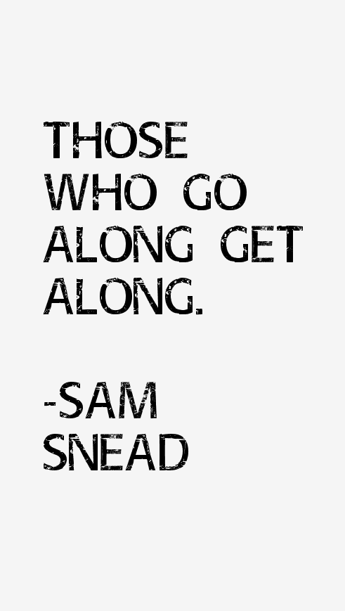 Sam Snead Quotes