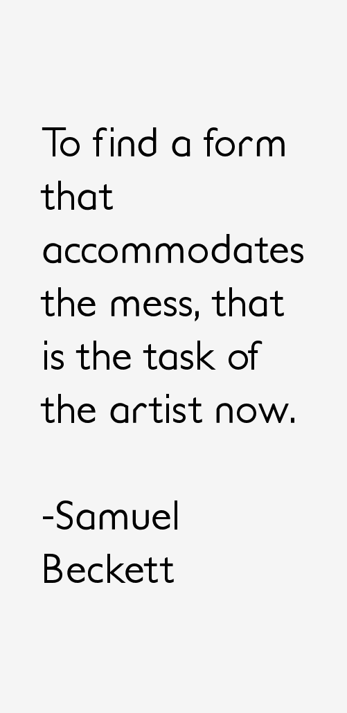 Samuel Beckett Quotes