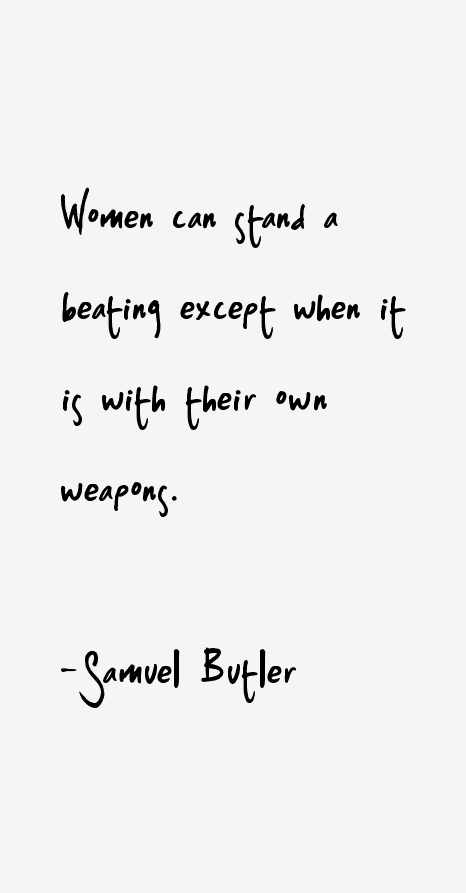 Samuel Butler Quotes