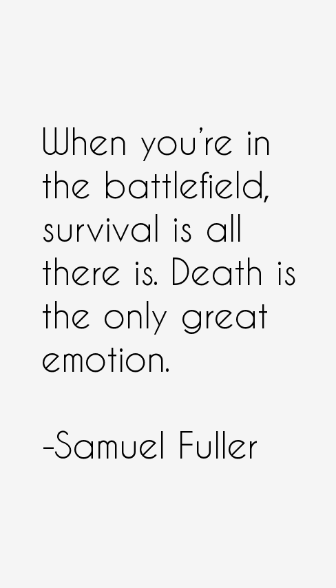 Samuel Fuller Quotes