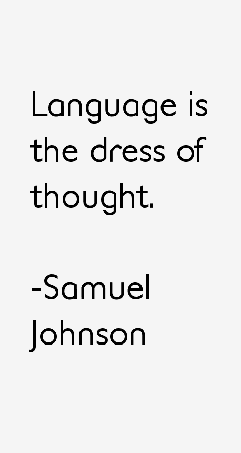 Samuel Johnson Quotes