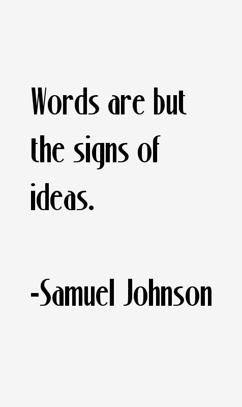 Samuel Johnson Quotes