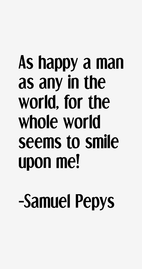 Samuel Pepys Quotes