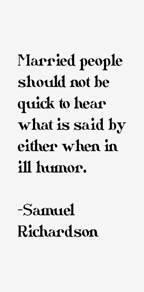 Samuel Richardson Quotes