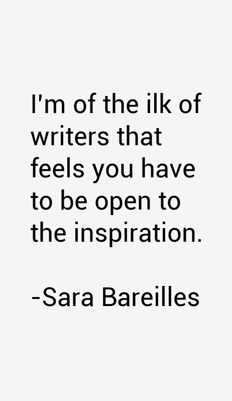 Sara Bareilles Quotes