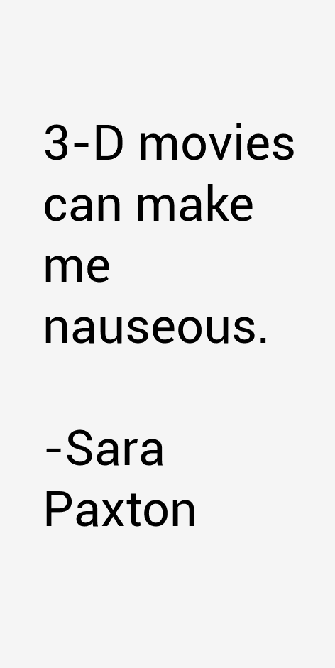Sara Paxton Quotes