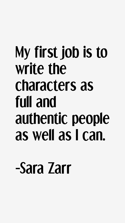 Sara Zarr Quotes