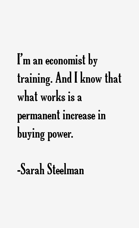 Sarah Steelman Quotes
