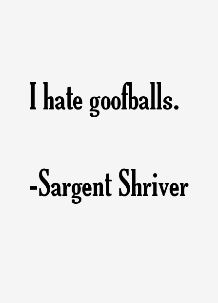 Sargent Shriver Quotes