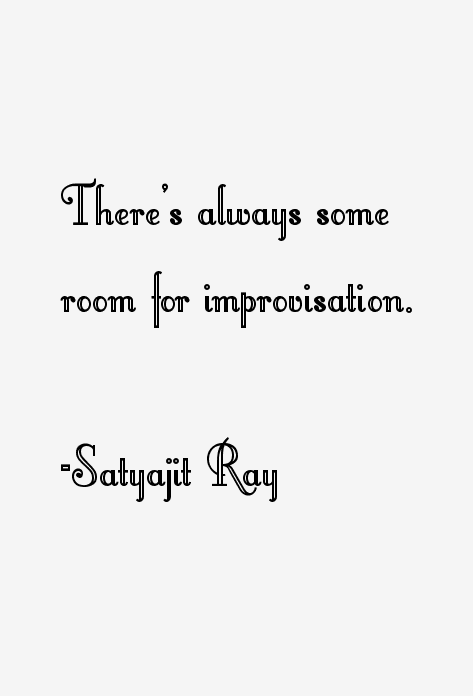 Satyajit Ray Quotes