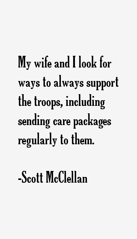 Scott McClellan Quotes