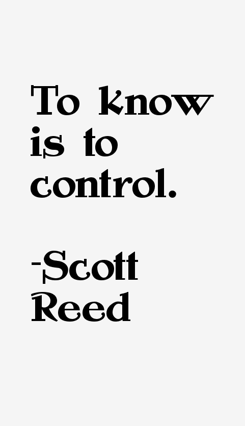 Scott Reed Quotes