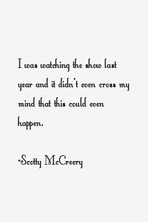 Scotty McCreery Quotes