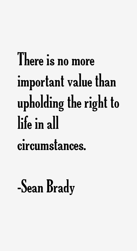 Sean Brady Quotes