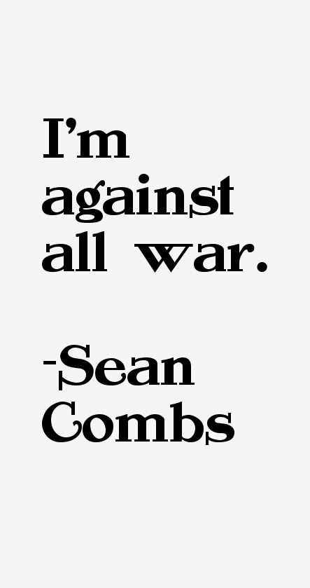 Sean Combs Quotes