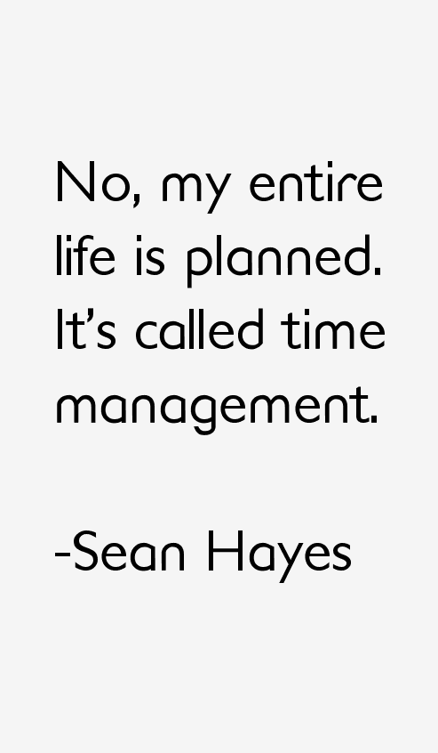 Sean Hayes Quotes