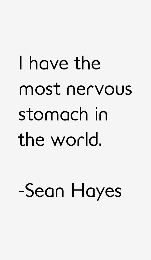 Sean Hayes Quotes