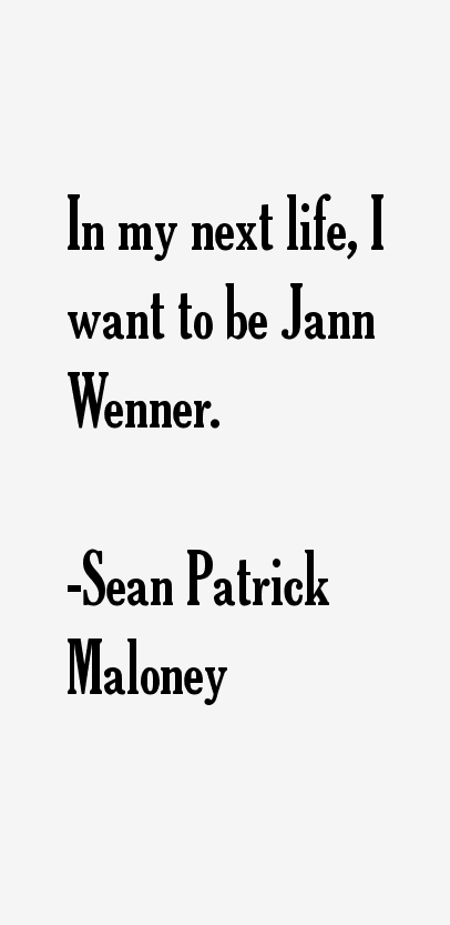 Sean Patrick Maloney Quotes