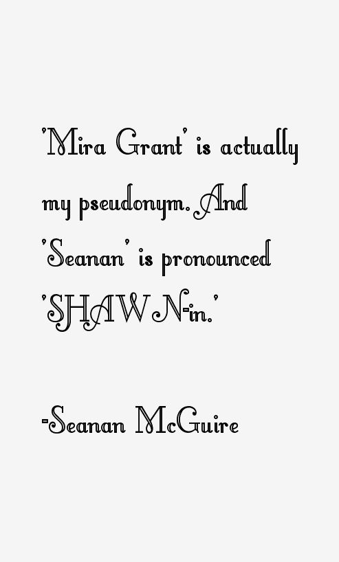 Seanan McGuire Quotes