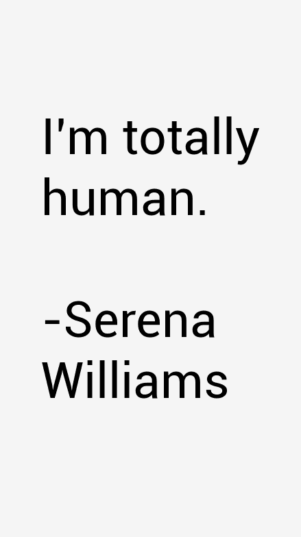 Serena Williams Quotes