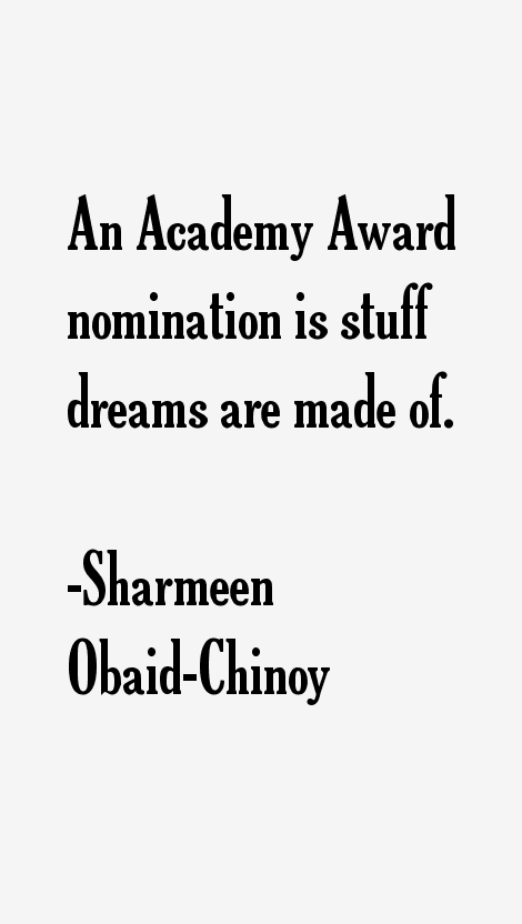 Sharmeen Obaid-Chinoy Quotes