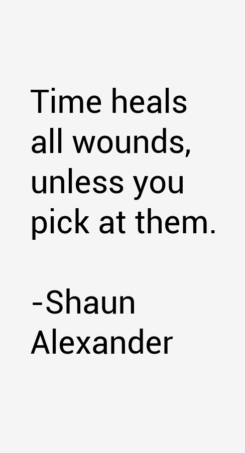 Shaun Alexander Quotes