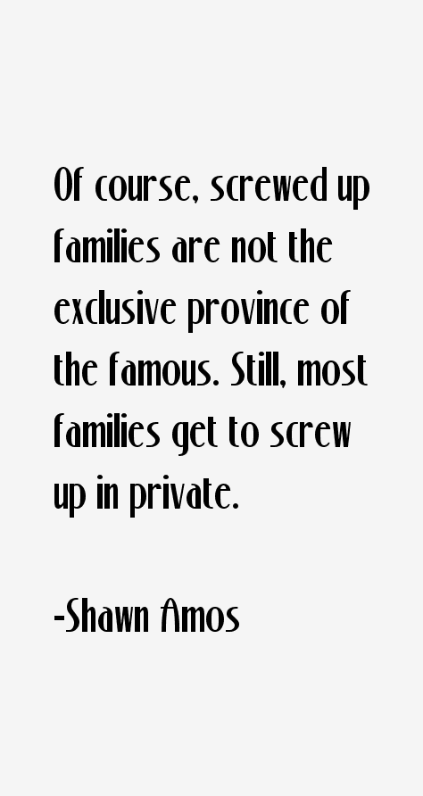 Shawn Amos Quotes