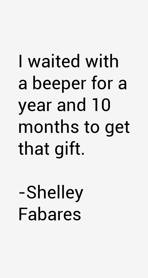 Shelley Fabares Quotes