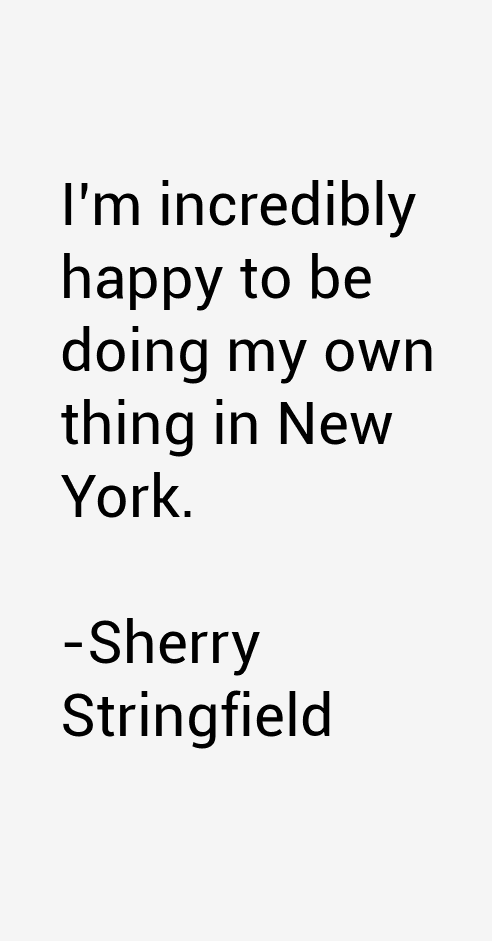 Sherry Stringfield Quotes