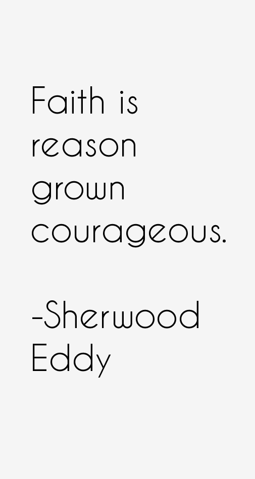 Sherwood Eddy Quotes