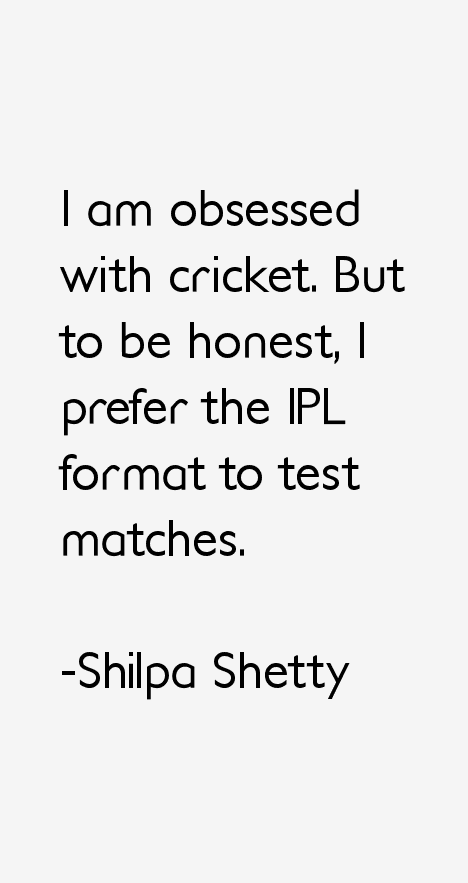 Shilpa Shetty Quotes