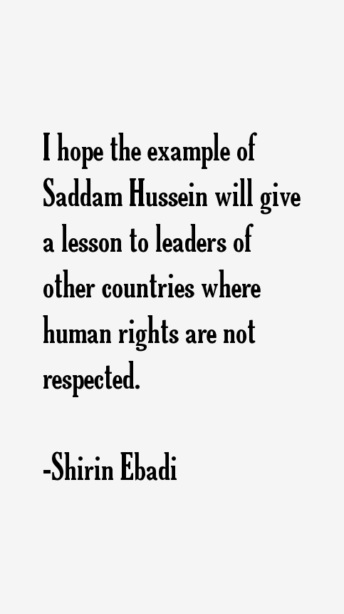 Shirin Ebadi Quotes