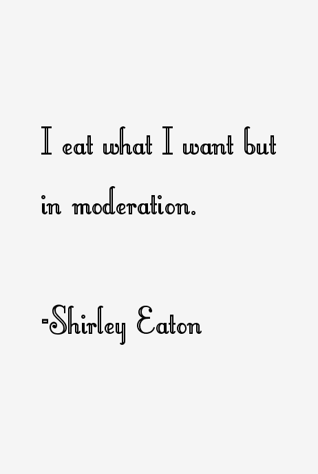 Shirley Eaton Quotes