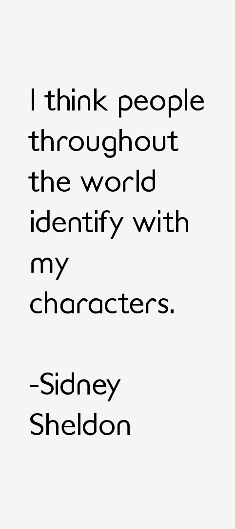 Sidney Sheldon Quotes