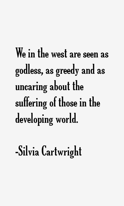 Silvia Cartwright Quotes
