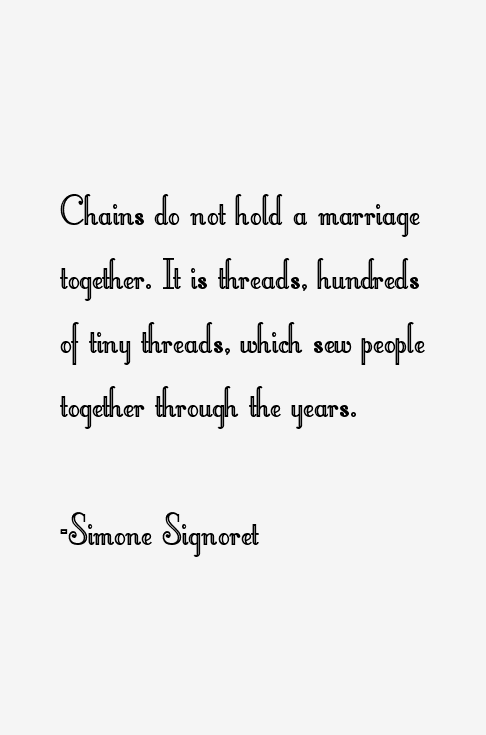 Simone Signoret Quotes