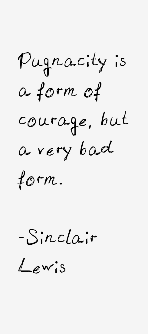 Sinclair Lewis Quotes