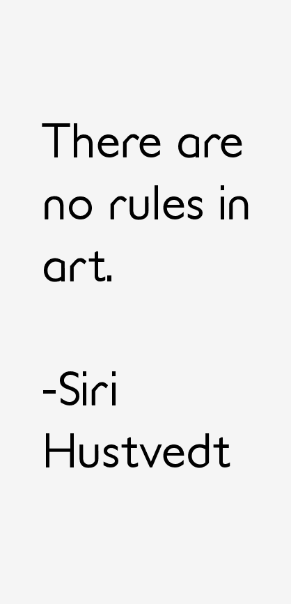 Siri Hustvedt Quotes