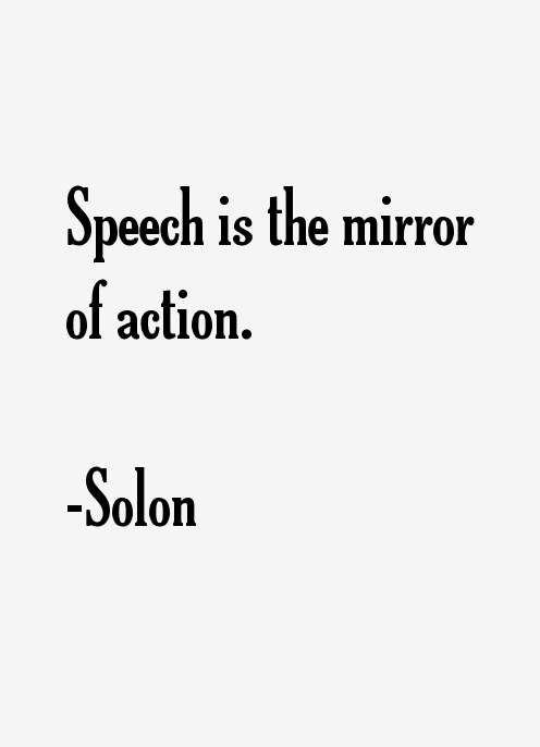 Solon Quotes