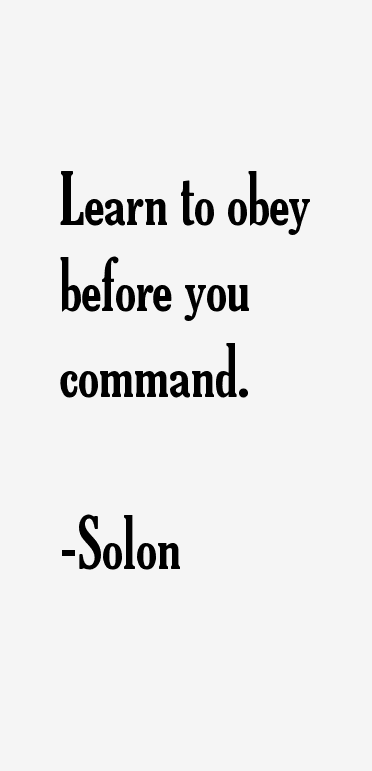 Solon Quotes
