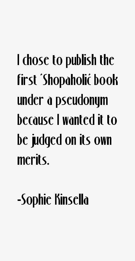 Sophie Kinsella Quotes
