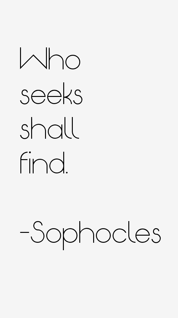 Sophocles Quotes