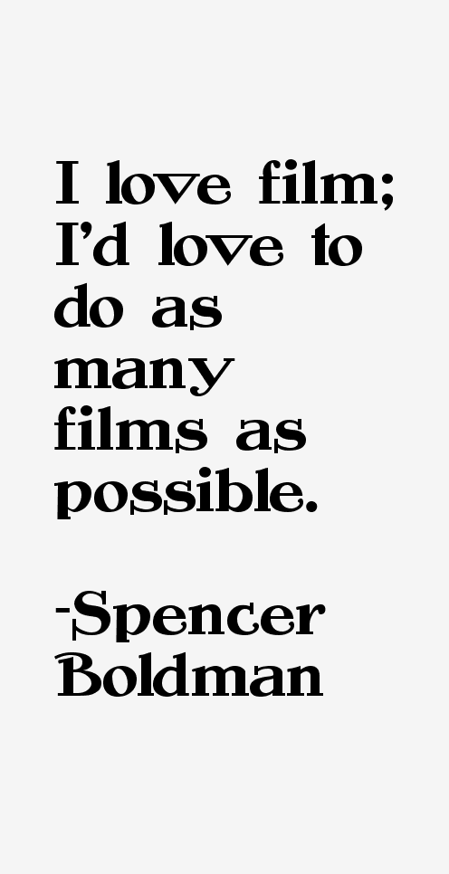 Spencer Boldman Quotes